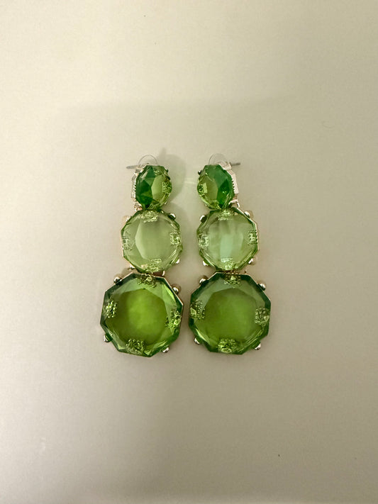 The Lime Sorbet Drops Earrings