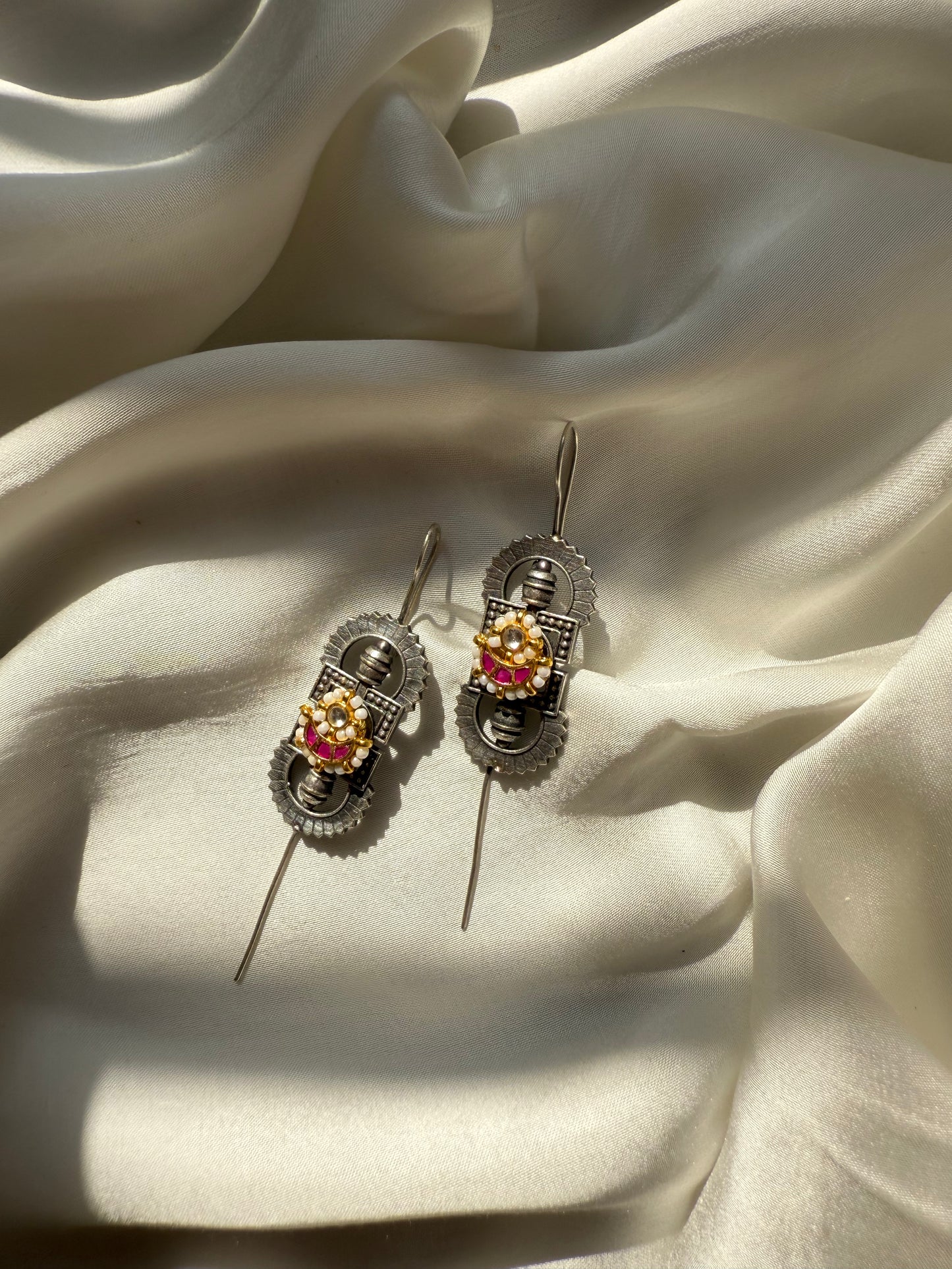 Tribal Stacked Wire Earrings