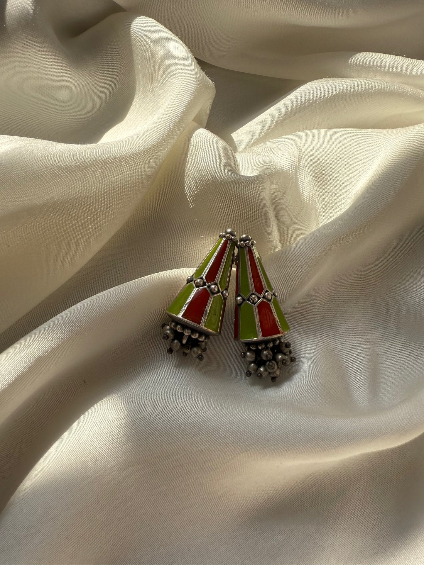 Holly Berry Geometric Cones