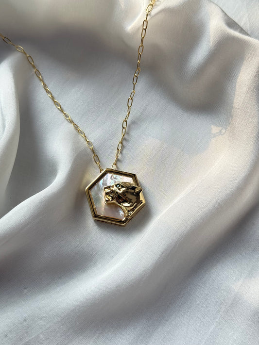 Hexagonal Power Charm Chain