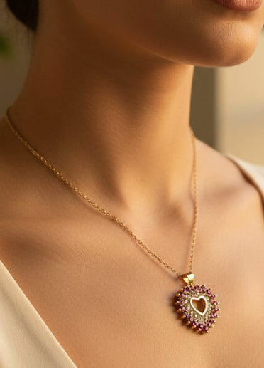 Valentine's Ray Statement Pendant