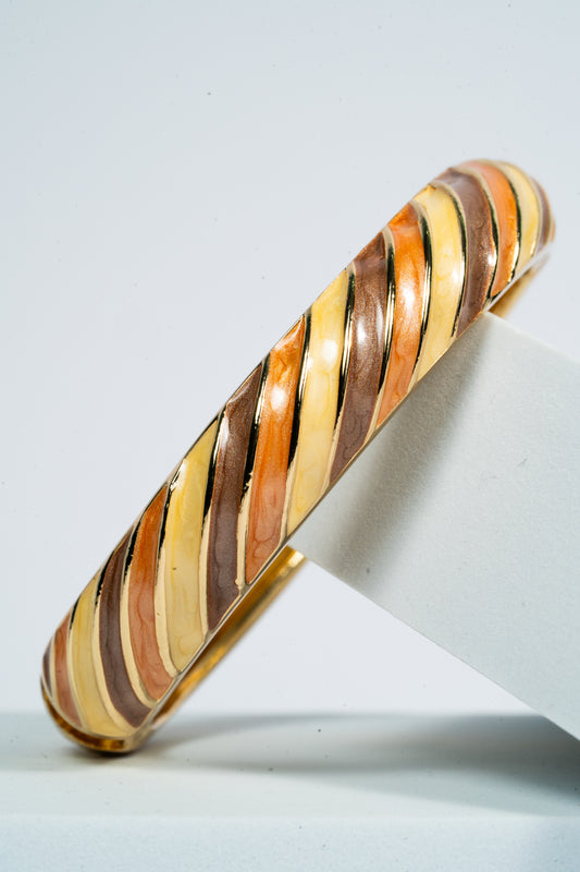 Earthbound Elegance Tricolor Bangle