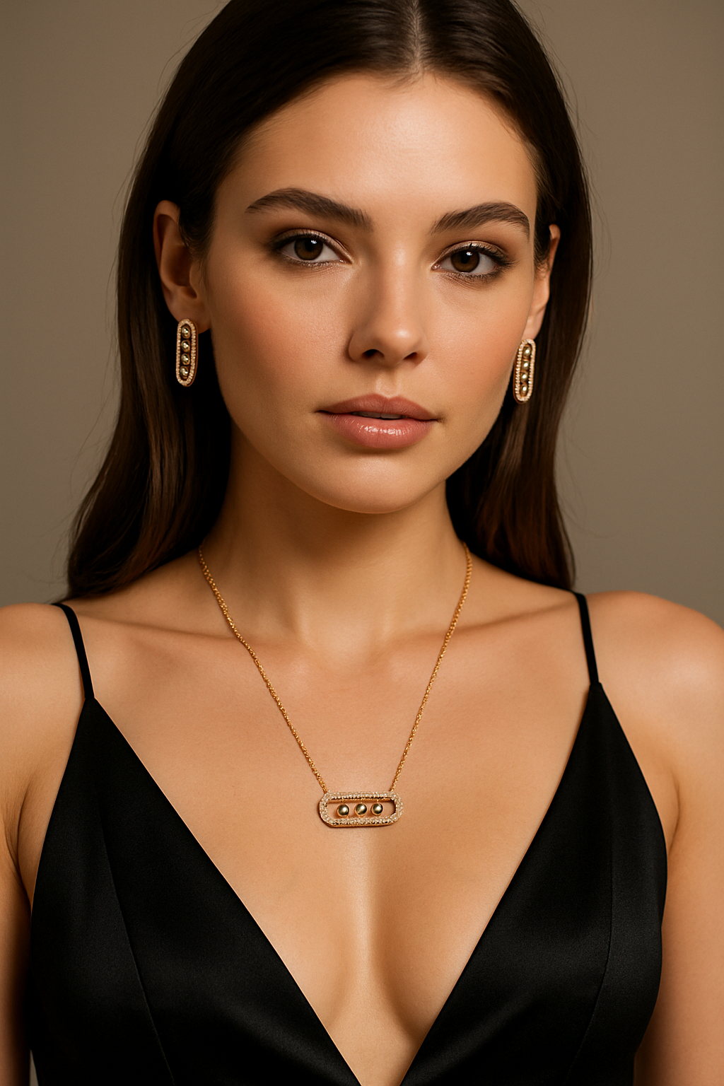 Eclipta Glow Chain Pendant Set