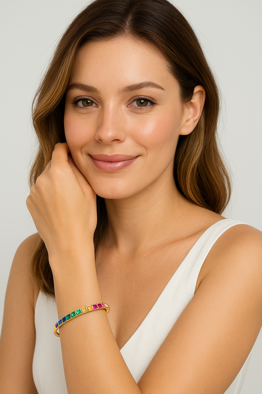 Prism Luxe Rainbow Bangle