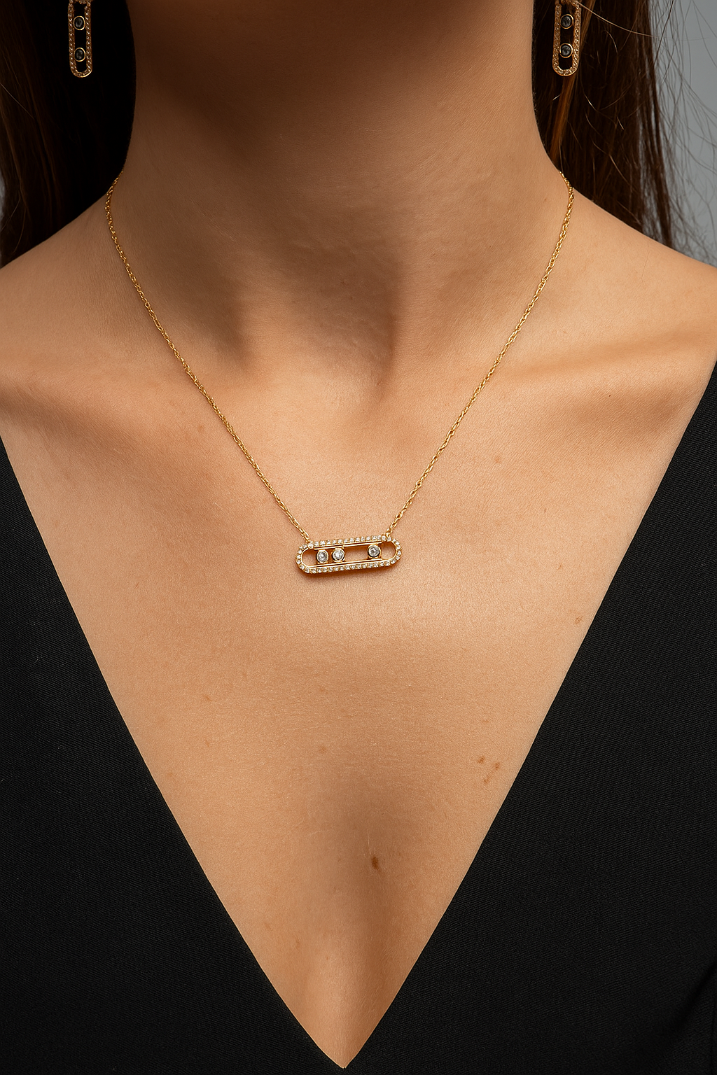 Eclipta Glow Chain Pendant Set