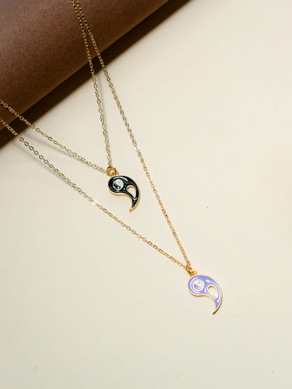 Our Yin Yang Chain Pendant Combo