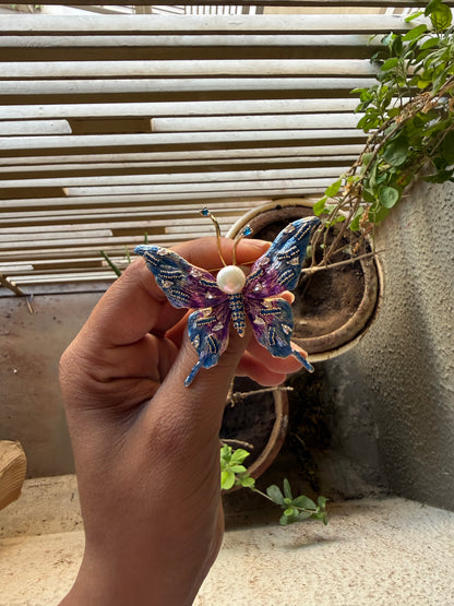 Violet Twilight Brooch