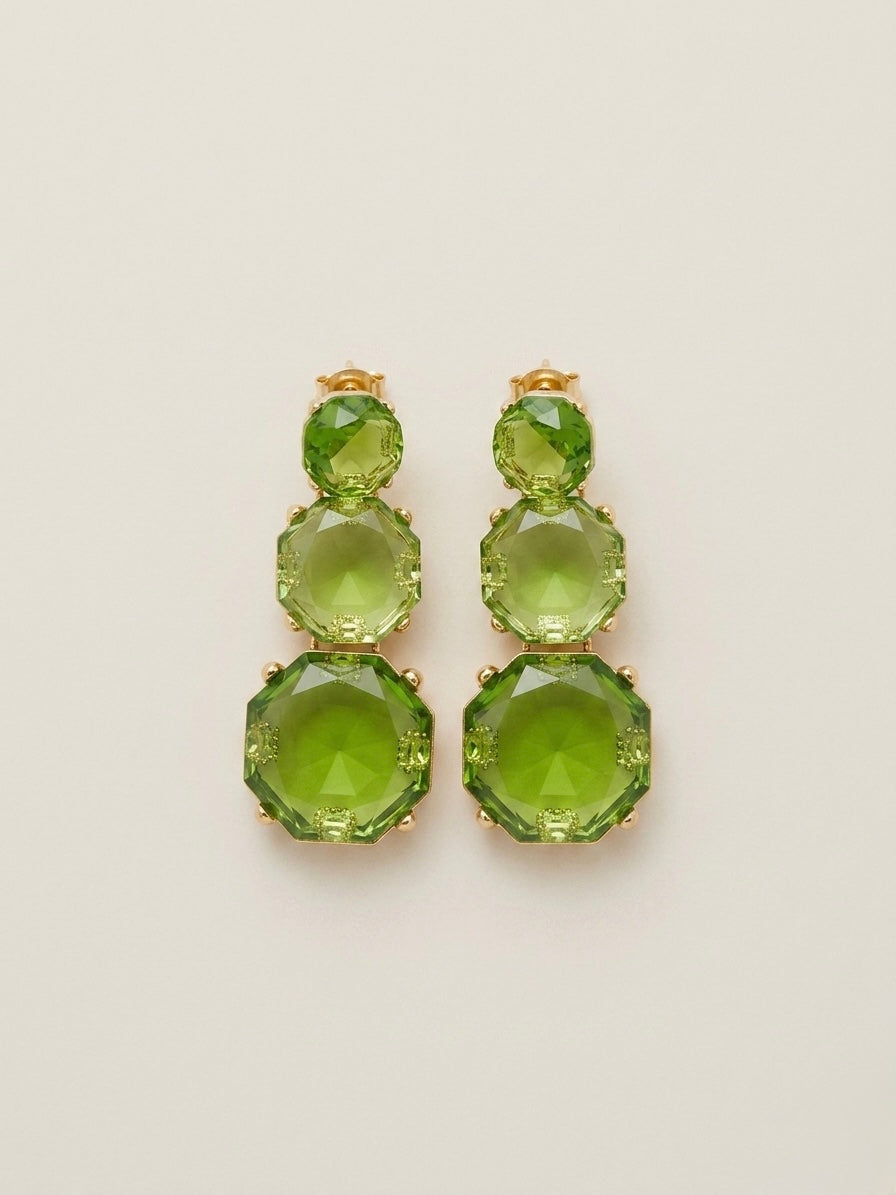 The Lime Sorbet Drops Earrings