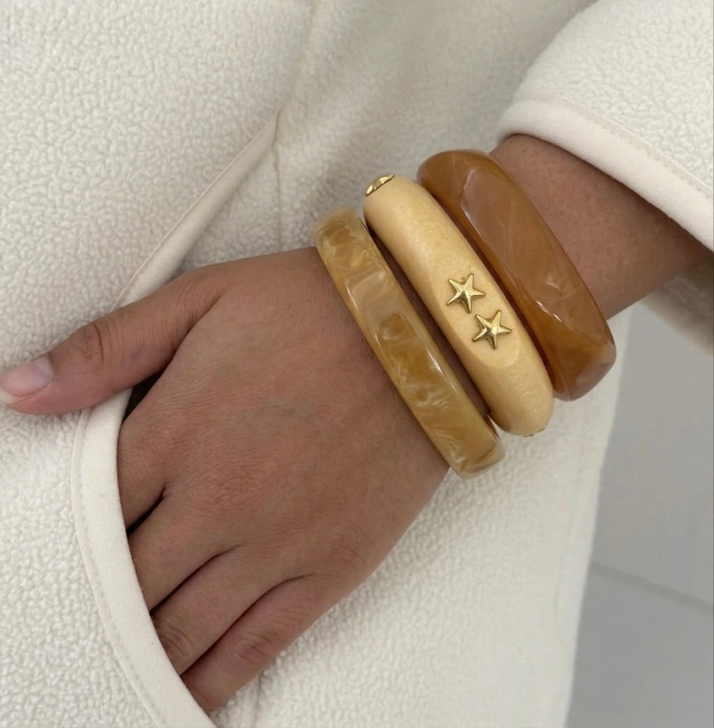 Star-Kissed Amber Trio Stack