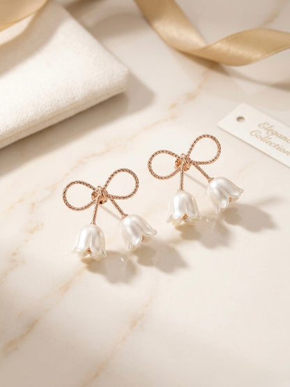Lily Bows Earrings