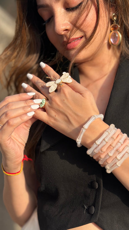 Viral Acrylic Bracelet Stack
