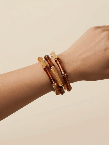 Viral Acrylic Bracelet Stack