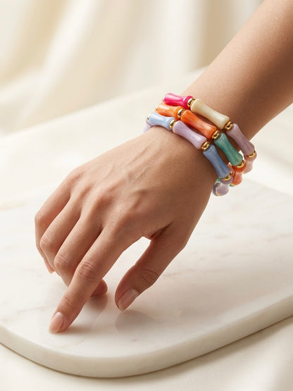 Viral Acrylic Bracelet Stack