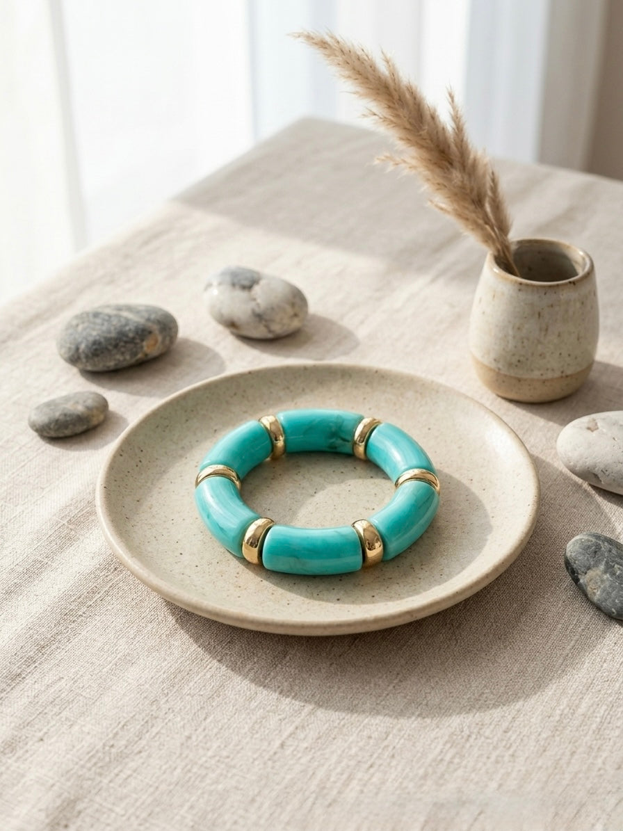 Viral Retro Acrylic Bracelet