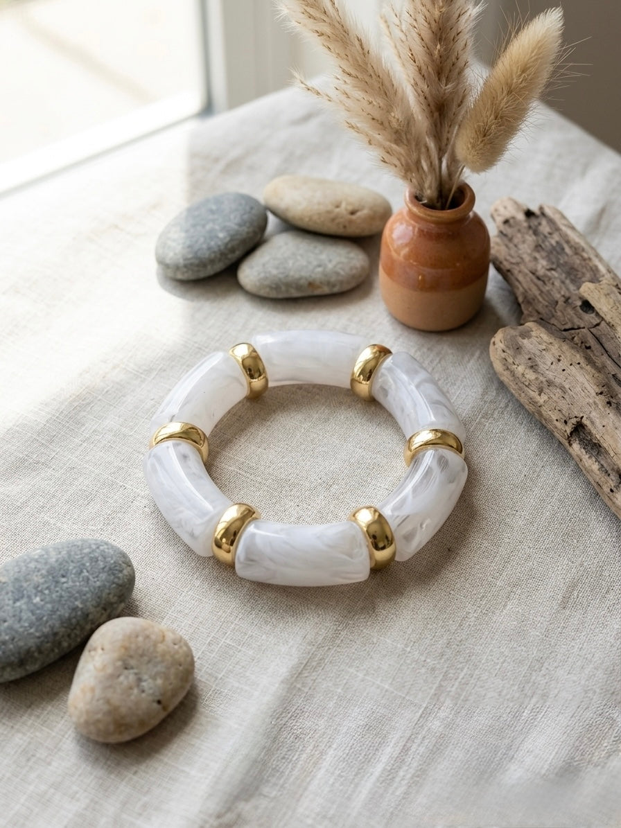 Viral Retro Acrylic Bracelet