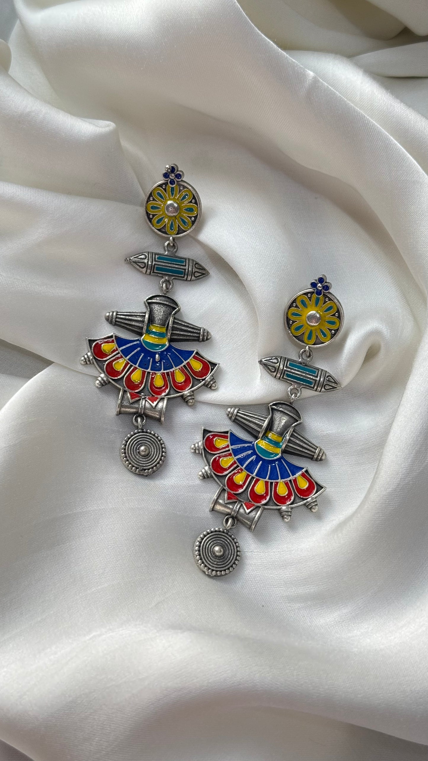 Rangtara Folk Art Earrings