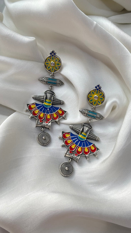 Rangtara Folk Art Earrings
