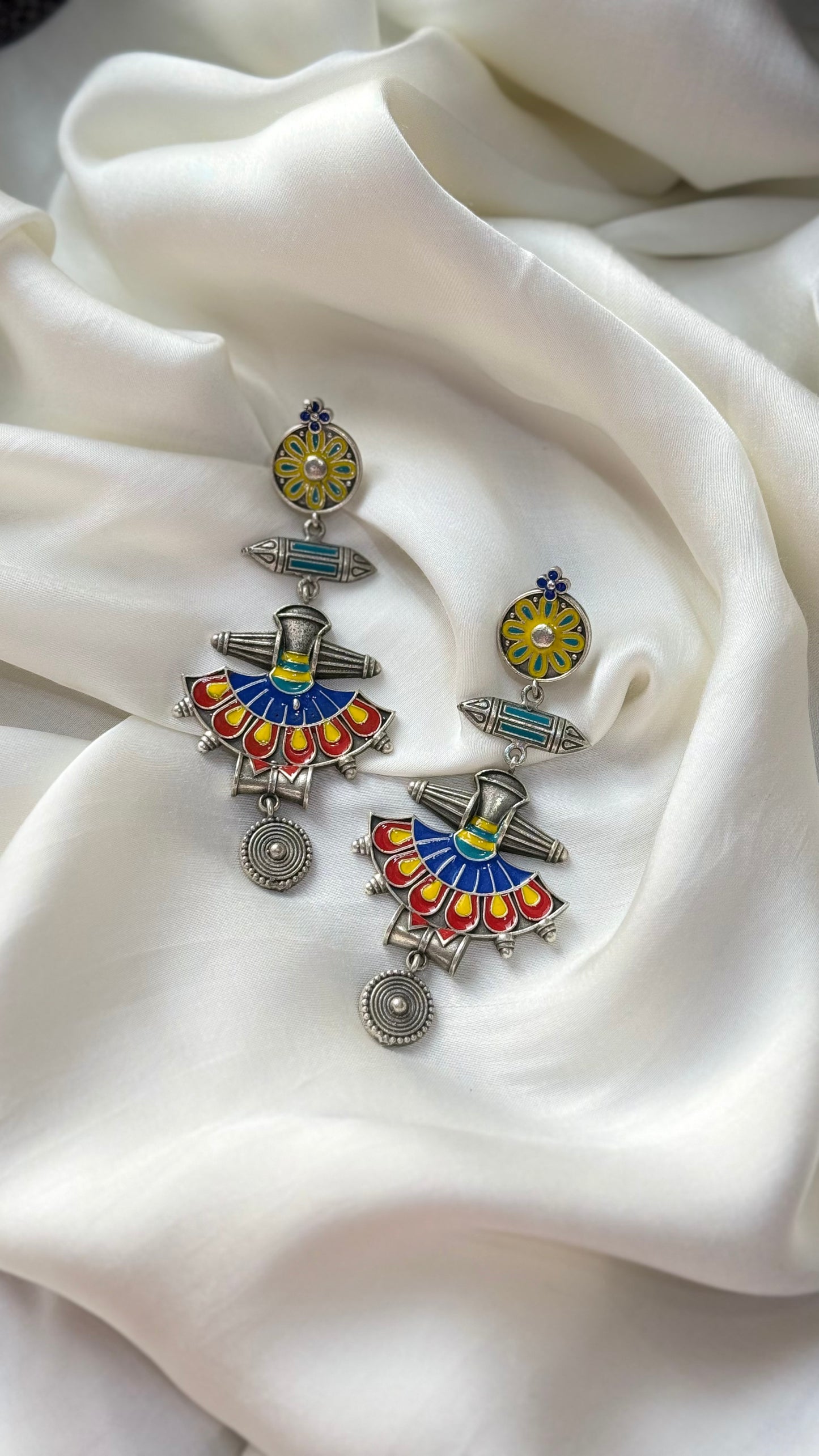 Rangtara Folk Art Earrings