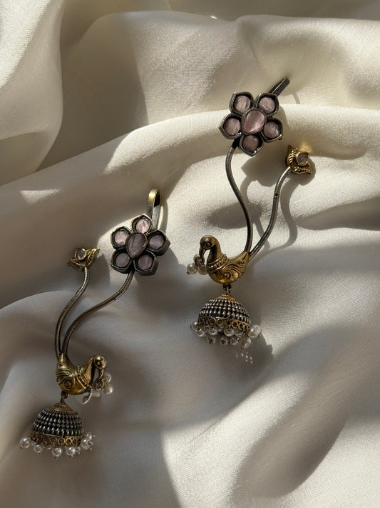 The Vrinda Garden Ear Cuffs