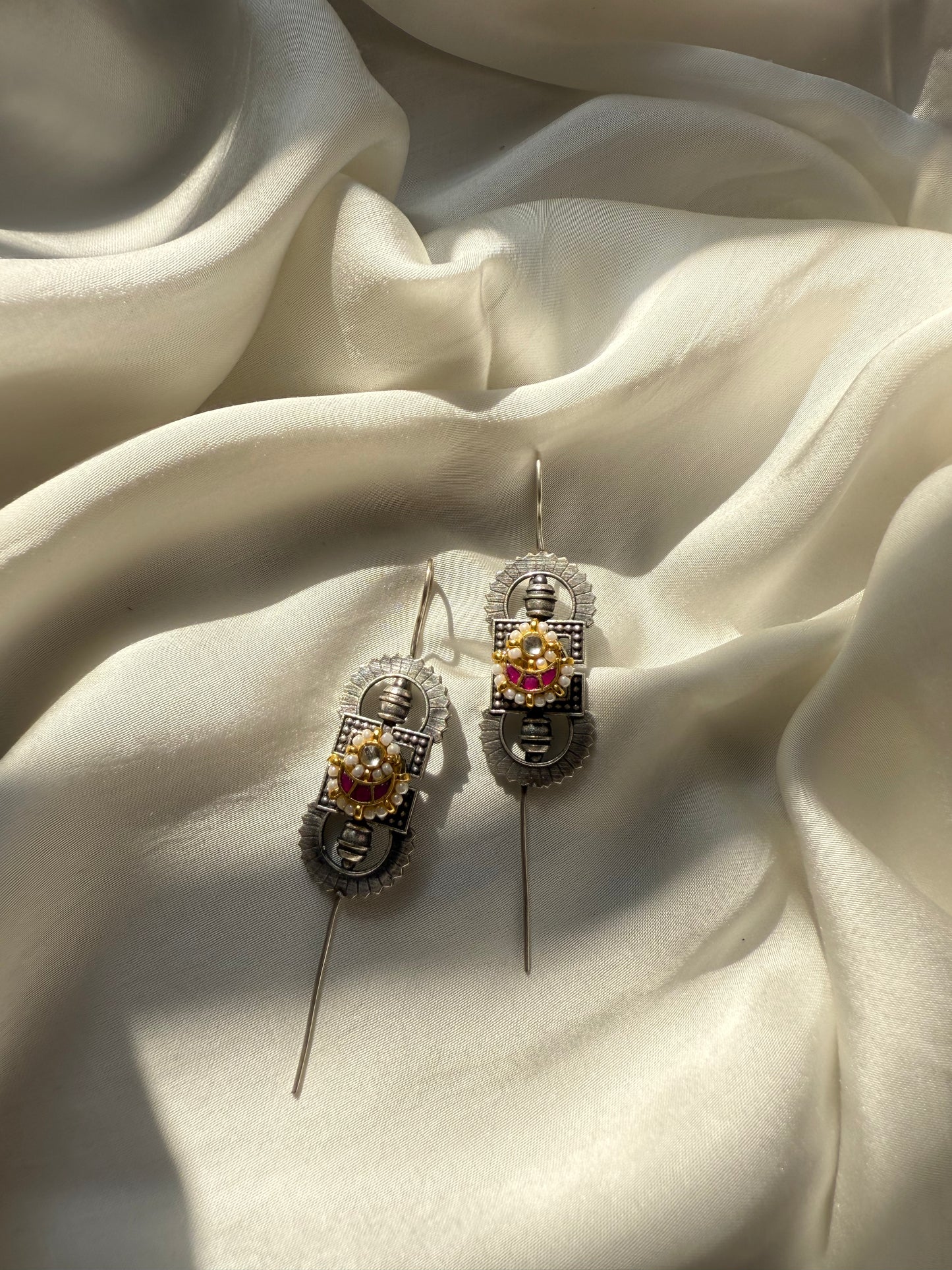 Tribal Stacked Wire Earrings