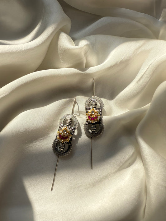 Tribal Stacked Wire Earrings