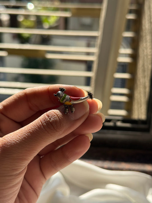 Rustic Floral Bird Drops