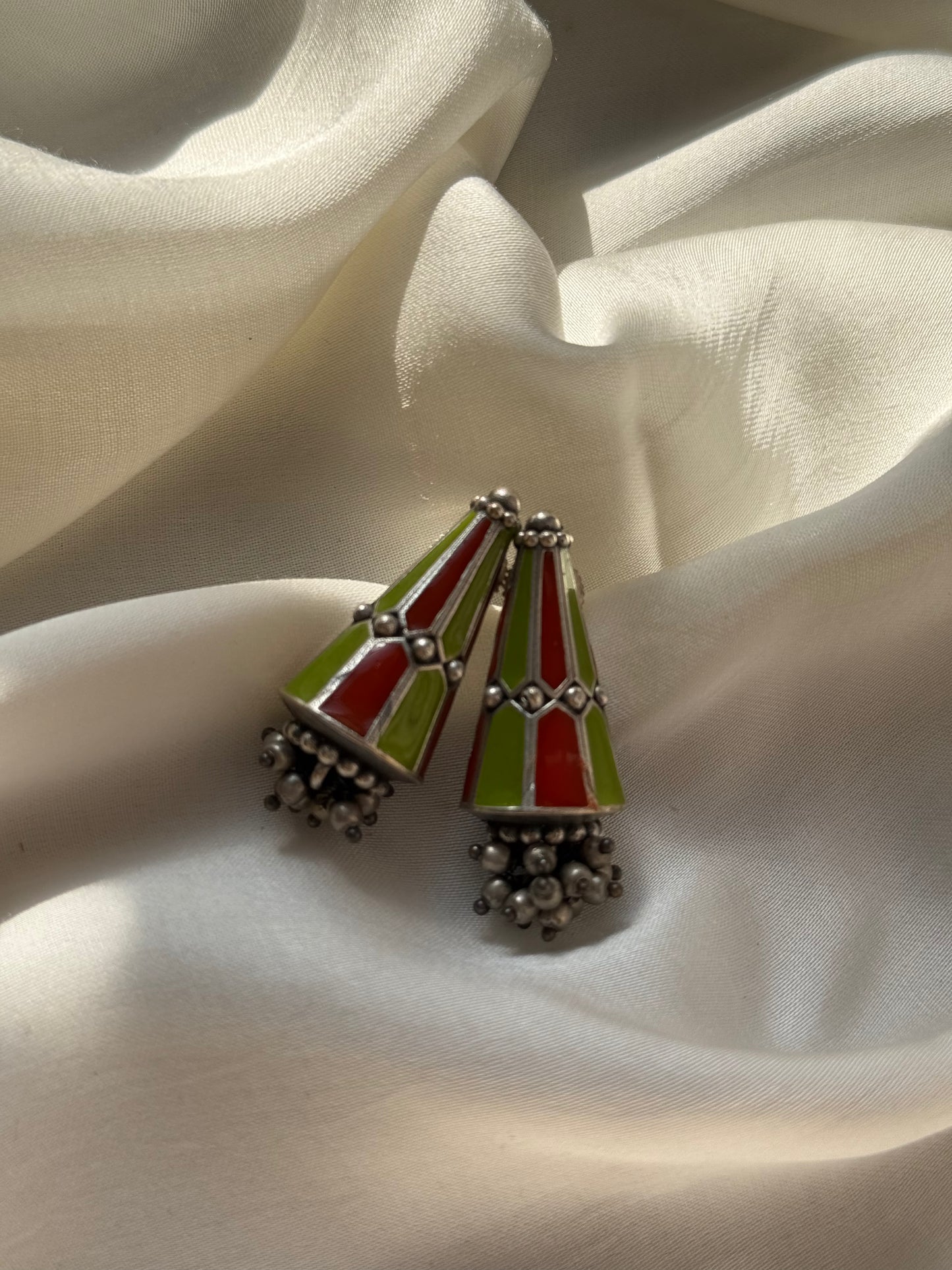 Holly Berry Geometric Cones