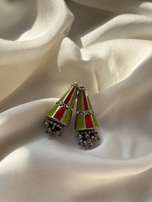 Holly Berry Geometric Cones