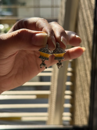 Contemporary Small Bell Earrings