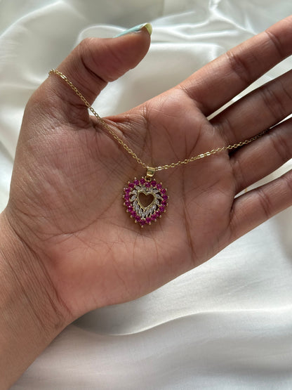 Valentine's Ray Statement Pendant