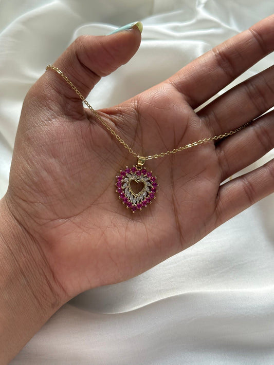Valentine's Ray Statement Pendant