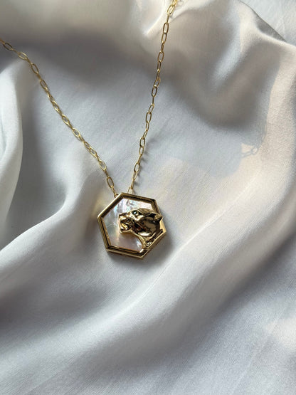 Hexagonal Power Charm Chain