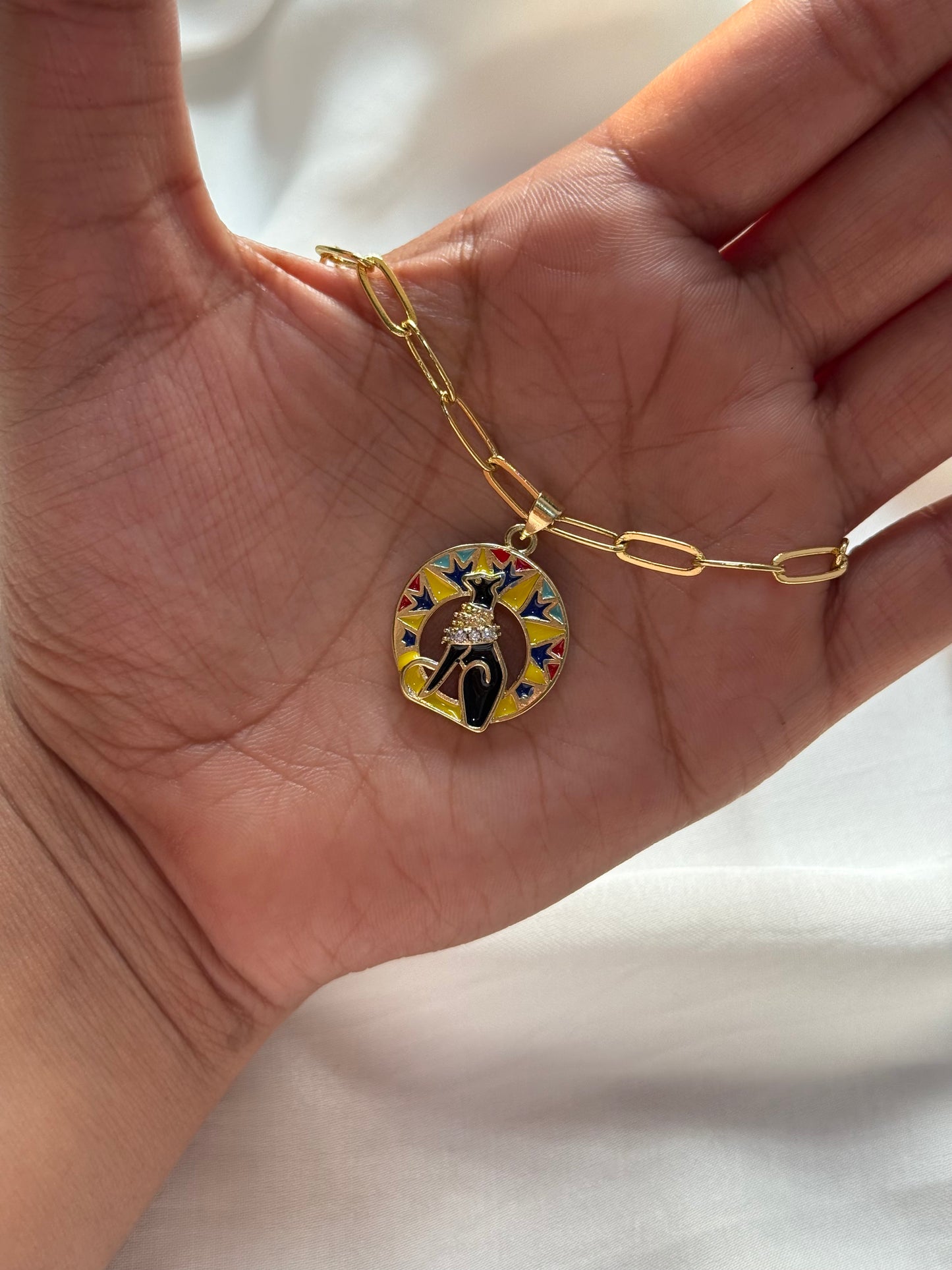 Ancient Egyptian Cat Pendant