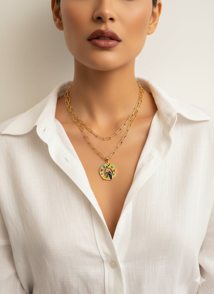 Ancient Egyptian Cat Pendant