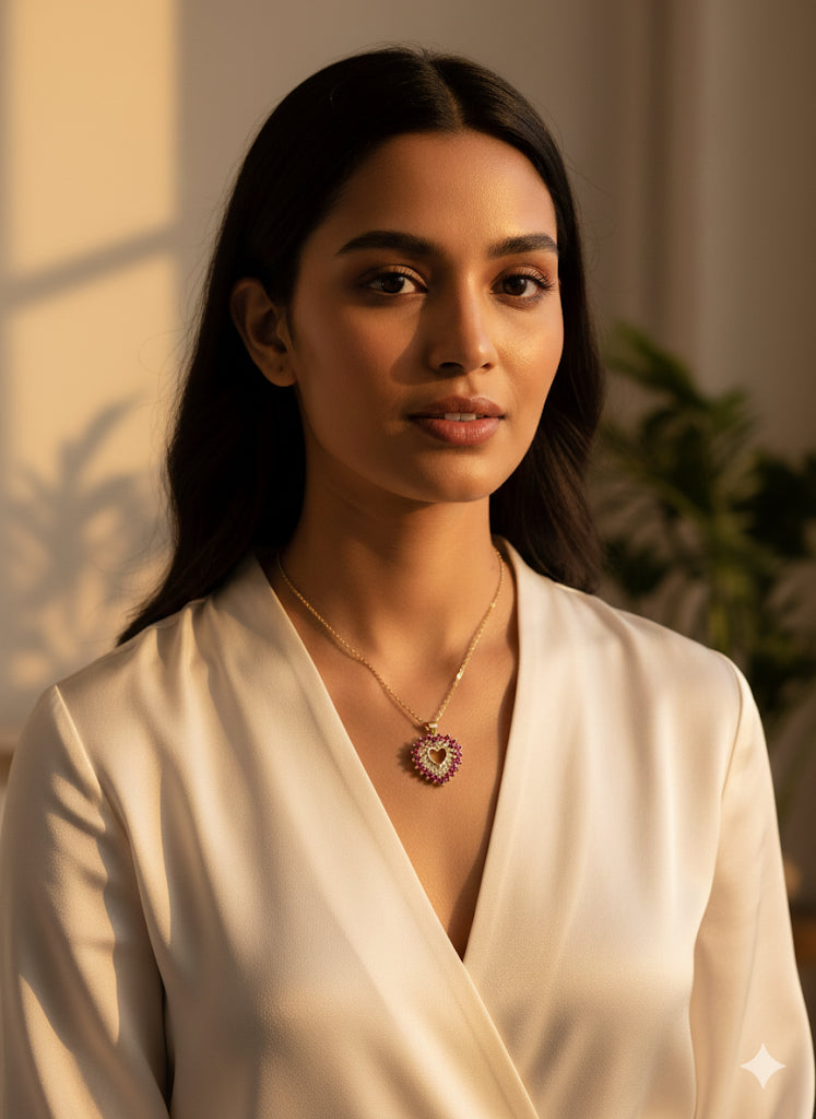Valentine's Ray Statement Pendant