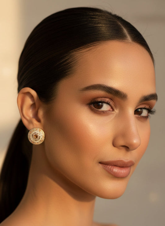 Bridal Bloom Dangle Earrings