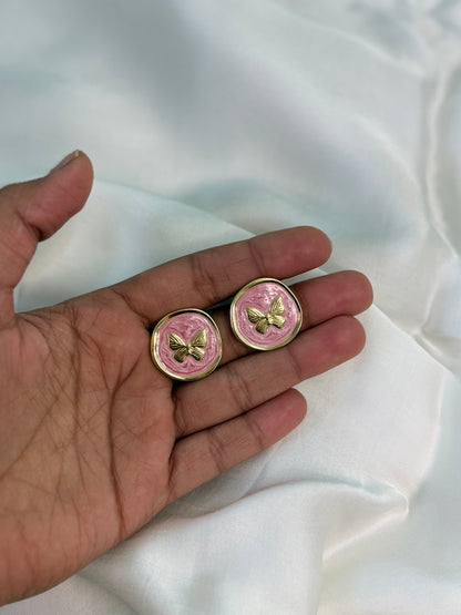 Vintage Rose Meadow Studs