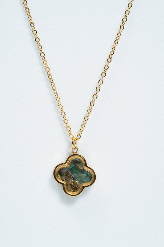 Mystic Clover Pendant Necklace