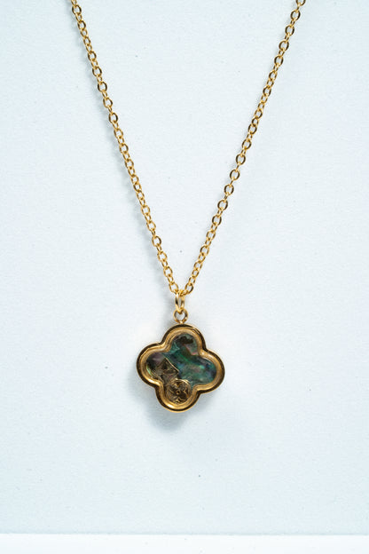 Mystic Clover Pendant Necklace