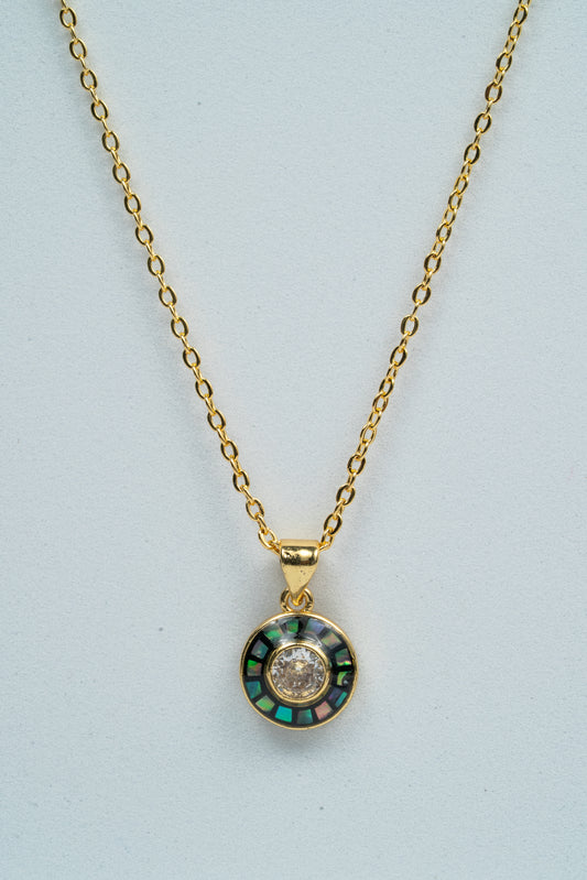 Mystic Orbit Pendant Necklace