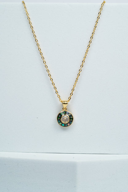 Mystic Orbit Pendant Necklace