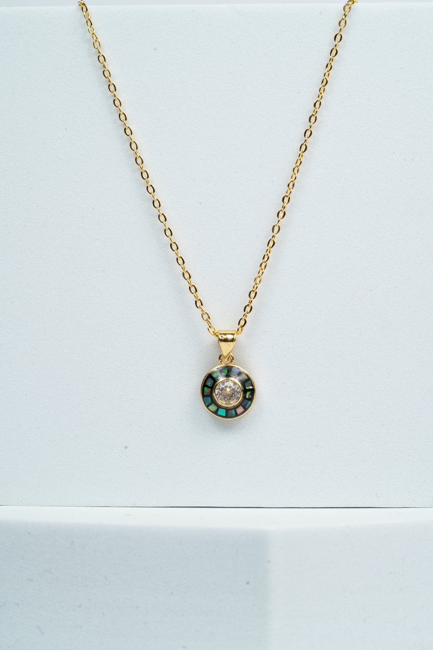 Mystic Orbit Pendant Necklace