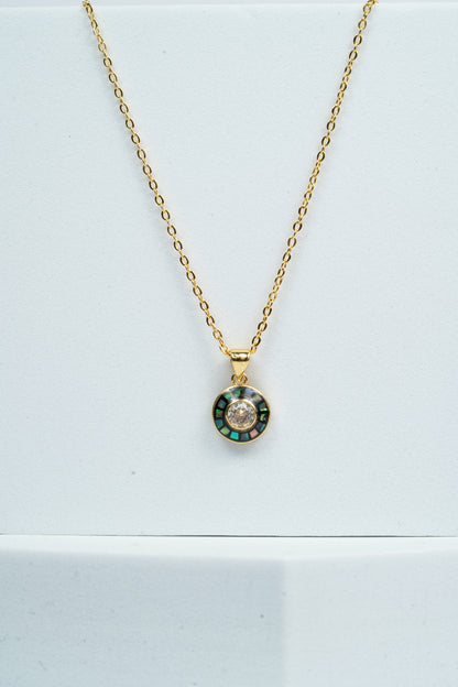 Mystic Orbit Pendant Necklace
