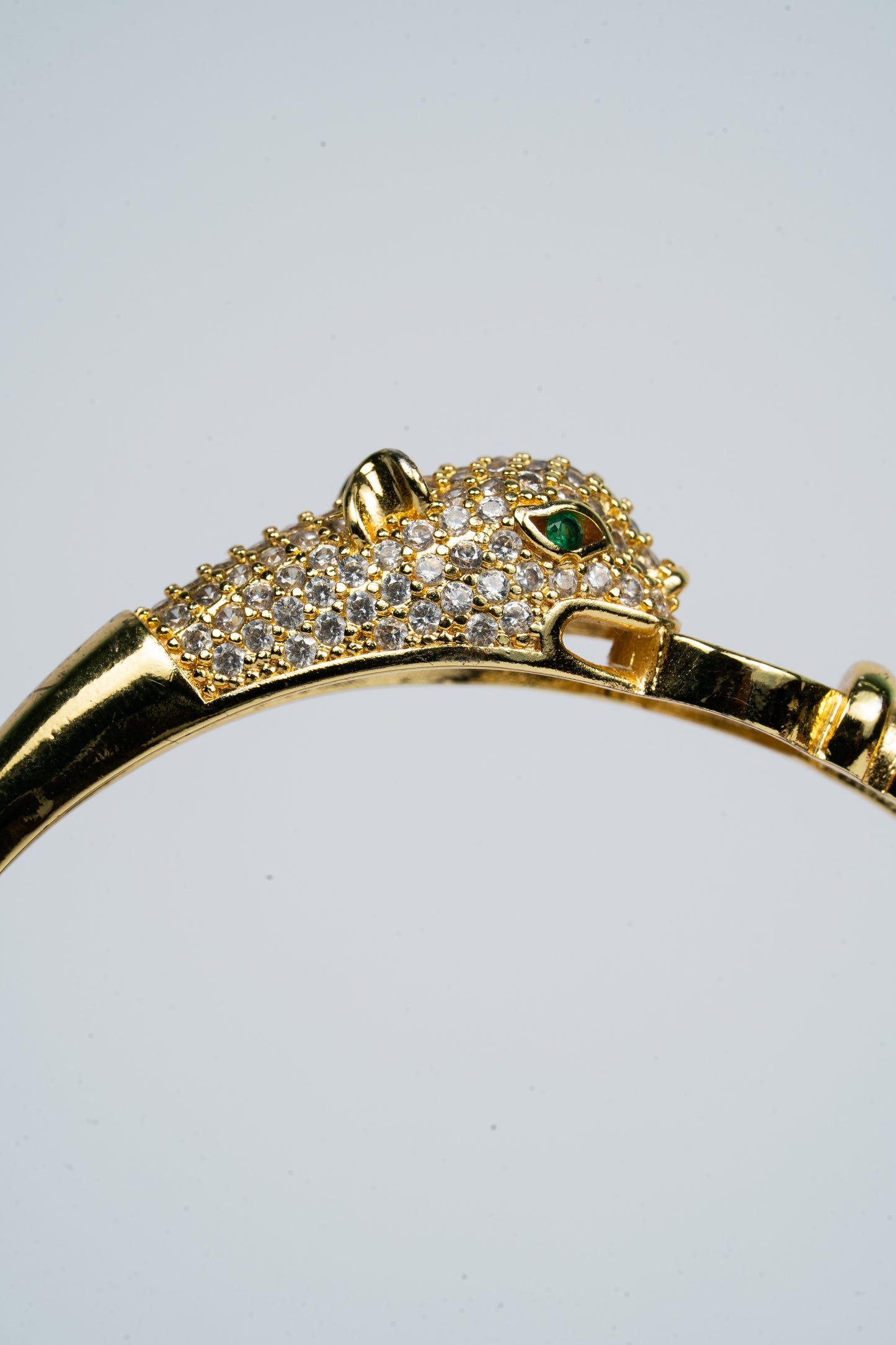 Emerald Panther Cuff