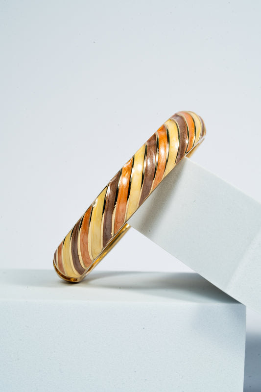 Earthbound Elegance Tricolor Bangle