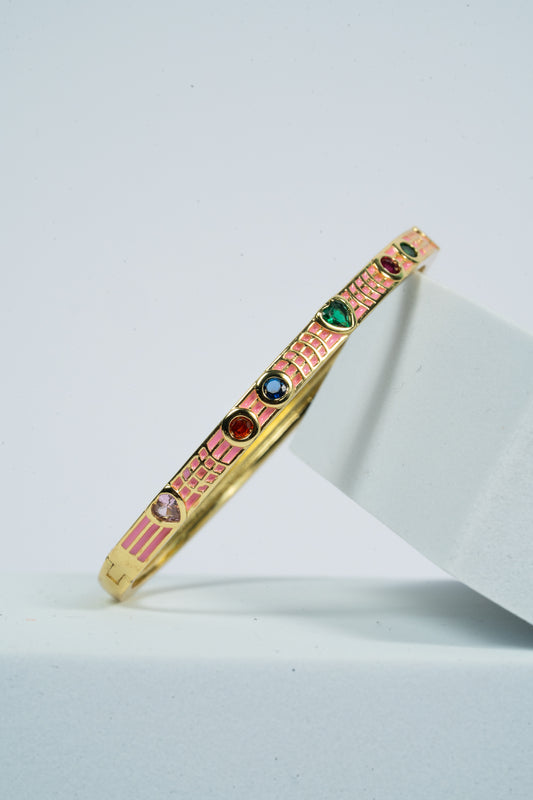 Rosy Prism Bangle