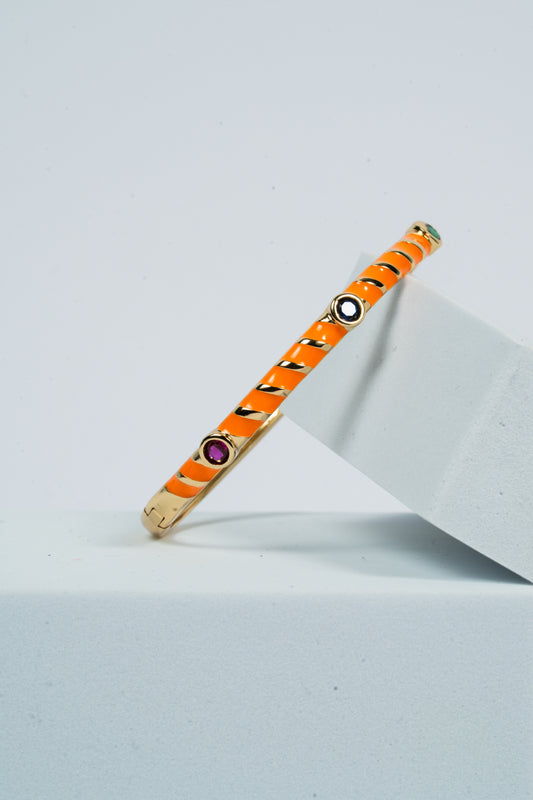 Tangerine Twist Bangle