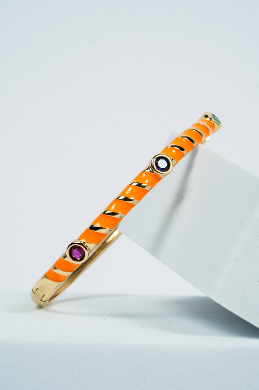 Tangerine Twist Bangle