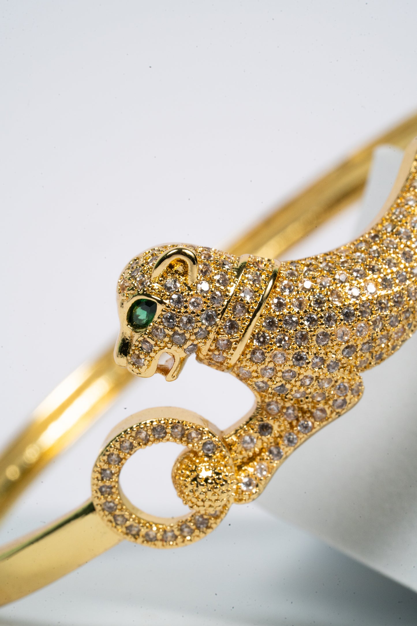Wild Grace Panther Bangle
