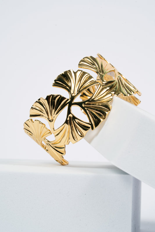 Ginkgo Bloom Cuff